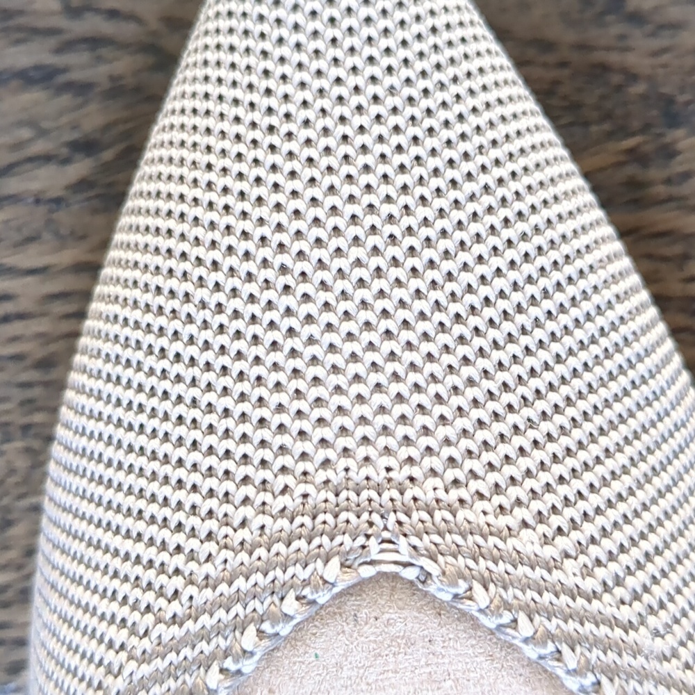 Rothy’s NWT Pointed Flats, Gray, Size 8 - Picture 3 of 4